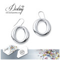 Destiny Jewellery Crystals From Swarovski Earrings Simple Round Earrings